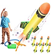 Dislocati 4/6Pcs Multiple Styles Foam Rocket Toy Launcher For Kids-Outdoor&Garden Toys Gifts For ...