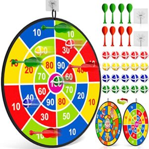 Doloowee 29 Inches Kids Dart Board Set
