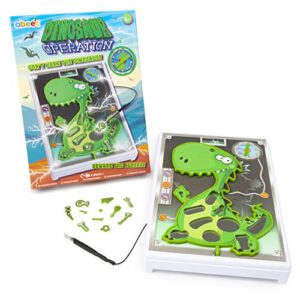 abeec Dinosaur Operation - Dinosaur Operation Game for Boys and girls - Board Game for Kids 6+ - Dinosaur Toy for Boys - Remove the Body Parts or Face the Buzze