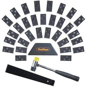 VonHaus Laminate Flooring Tools - Laminate Flooring Kit with 30 Laminate Floor Spacers