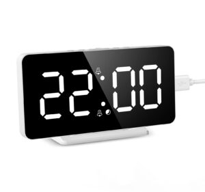 Criacr LED Digital Alarm Clock