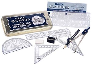 Helix Oxford Maths Set with Storage Ti