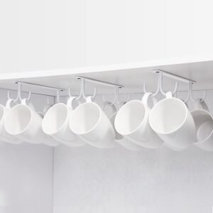 FOMANSH Mug Rack Under Cabinet - Coffee Cup Holder
