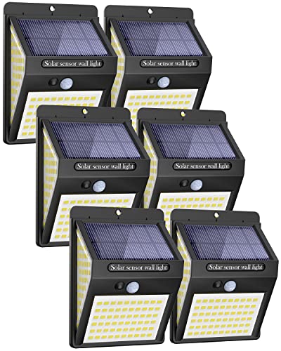 litogo [6 Pack] Solar Lights Outdoor Motion Sensor