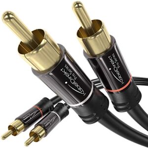 KabelDirekt – 10m – RCA/phono cable