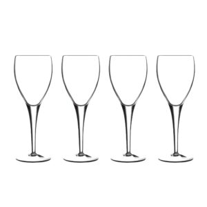 Luigi Bormioli Wine Glasses Set of 4 - Michelangelo Crystal Wine Glasses 235ml