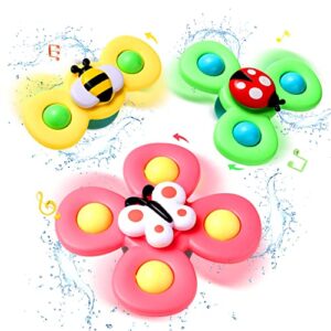 Hooku 3 Pcs Suction Cup Spinner Toys