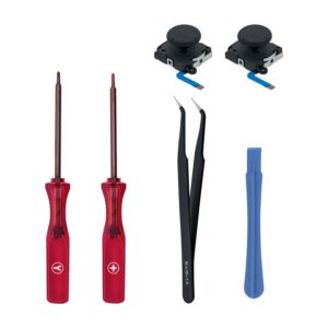 Switch Analog 3D Joystick Replacement & Repair Tool Kit for Switch/Switch OLED/Joy-Con/Switch Lite Controller