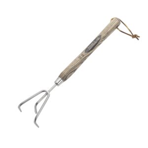 Spear and Jackson 5210PC - Traditional Long Handled Stainless 3 Prong Cultivator