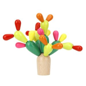 Zerodis Wooden Cactus Toy