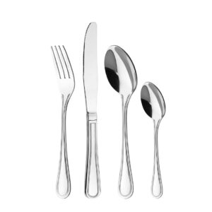 Cutlery Set 24 Pieces for 6 People - Otto Koning Frankfurt- Stainless Steel Flatware Set