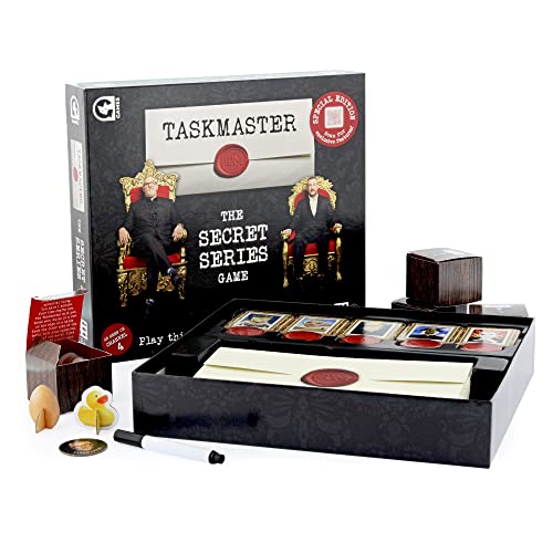 Ginger Fox Special Edition Taskmaster Secret Series Official Board Game. Great Game For Family Nights In