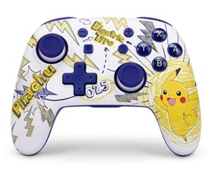 PowerA Nano Enhanced Wireless Controller for Nintendo Switch - Pokémon: Pikachu School Days