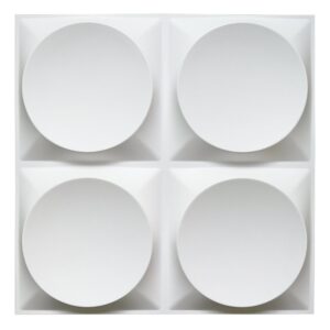 Art3d White Wall Panels Modern 3D Wall Decor