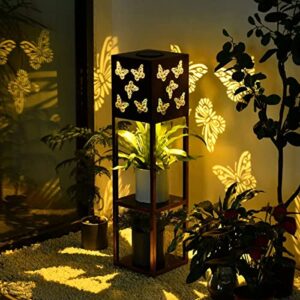 MDEDL Solar Garden Lights Outdoor