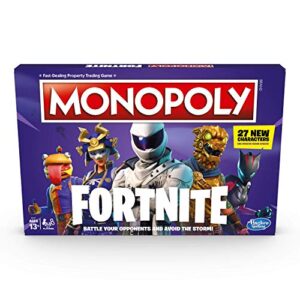 Hasbro Monopoly: Fortnite Edition Board Game Inspired by Fortnite Video Game Ages 13 and Up