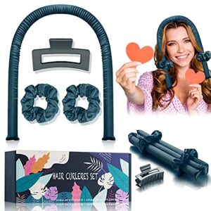 High Resilience Sponge Heatless Curling Rod Headband