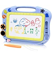 Magnetic Drawing Board Toddlers Toys 1-3 Years Old Presents, Travel Size Magic Colorful Erasable ...