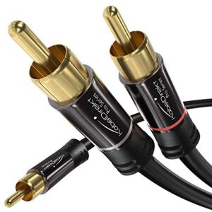 KabelDirekt – 3m – RCA/phono Y cable