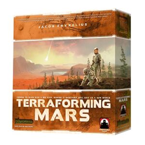 Stronghold Games | Terraforming Mars | Board Game | Ages 14+ | 1-5 Players | 90 - 120 Minute Playing Time