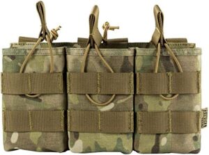OneTigris Open-Top Triple Mag Pouch DD07 for M4 M14 M16 AK47 AK74 G36 Magazines