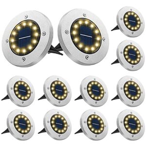 Bowfar Solar Lights Outdoor Garden