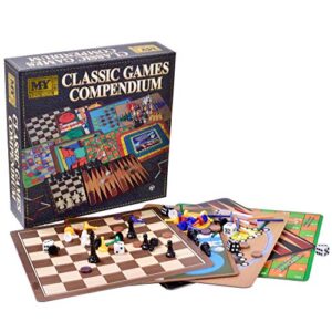 Classic Games Compendium | 100 Games Inside | Includes Chess
