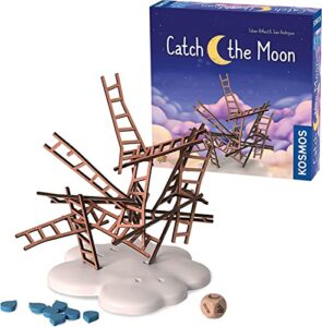 Thames & Kosmos - Catch the Moon - Whimsical-themed Ladder Stacking Game - 1-6 Players - Fun for Adults & Kids