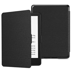 FINTIE Slimshell Case for 6.8" Kindle Paperwhite (11th Generation-2021) and Kindle Paperwhite Signature Edition - Premium Lightweight PU Leather Cover with Auto Sleep/Wake