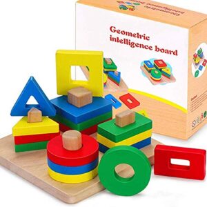 Wooden Shape Sorter Educational Toys