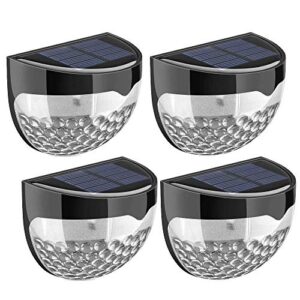 GloBrite Solar Fence Lights | Decorative Garden Light | Outdoor Wall Light Led