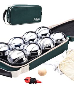 Jaques of London Boules | Leading Boules Set | Amazing Boules Set Adults | Leading Boules Set For Kids | Best Garden Boules | Since 1795