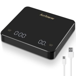 Arrinew Mini Coffee Scale with Timer