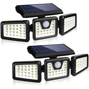 KIBTOY Solar Security Light Motion Sensor
