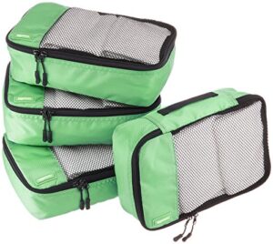 Amazon Basics Packing Cubes - Small (4-Piece Set)