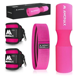 Amonax Barbell Squat Pad Set (Hip Thrust Pad