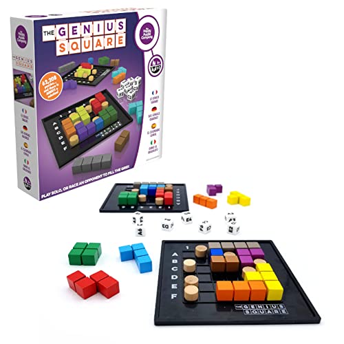 The Happy Puzzle Company | The Genius Square Game | Master the STEM Puzzle Game - Over 62