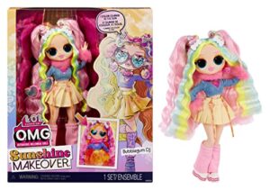 LOL Surprise OMG Sunshine Makeover Fashion Doll - BUBBLEGUM DJ - Includes UV Colour Change in the Sun