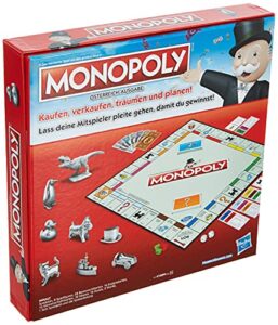 Hasbro Gaming C1009156 - Monopoly Classic Austrian Version Family Game