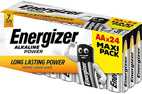Energizer Aa Pack Of 24 Alkaline Batteries E3004564