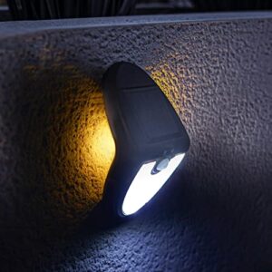 Festive Lights - Solar Security Welcome Light with PIR Motion Sensor - 60 Lumens - White & Warm White LED Outdoor Lighting            [Energy Class A+]