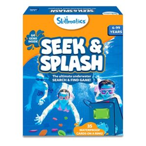 Skillmatics Seek & Splash Diving Gem Toys - Underwater Search and Find Game