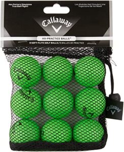 Callaway Soft Flight Golf Balls with Hex Pattern