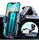 VANMASS [2023 Pro Version] Car Phone Holder Dashboard Mount, Rotatable Long Arms Mobile Holder Wi...