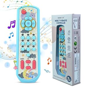 bdao gift Early Educational TV Remote Control Baby Toy 6 Months Plus