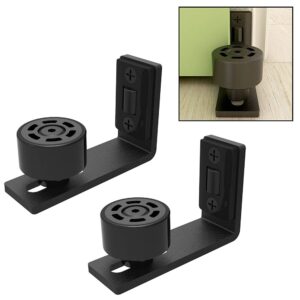 CCJH 1 Pair of Adjustable Floor Guide for Sliding Door