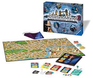 Ravensburger Scotland Yard Strategy Board Games for Families - Kids & Adults Age 8 Years Up - 2 to 6 Players - Christmas Gifts