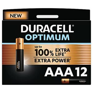 Duracell Optimum AAA Alkaline Batteries