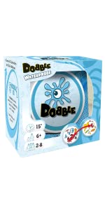 Asmodee Dobble Waterproof | Ages 6+ | 2-8 Players | 15 Minutes Playing Time
