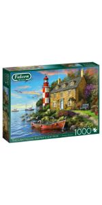Falcon de luxe, Cottages, cottage puzzles, puzzles with cottages, cottage jigsaw